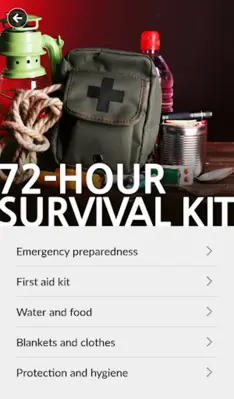 Emergency preparedness & Disas android App screenshot 2